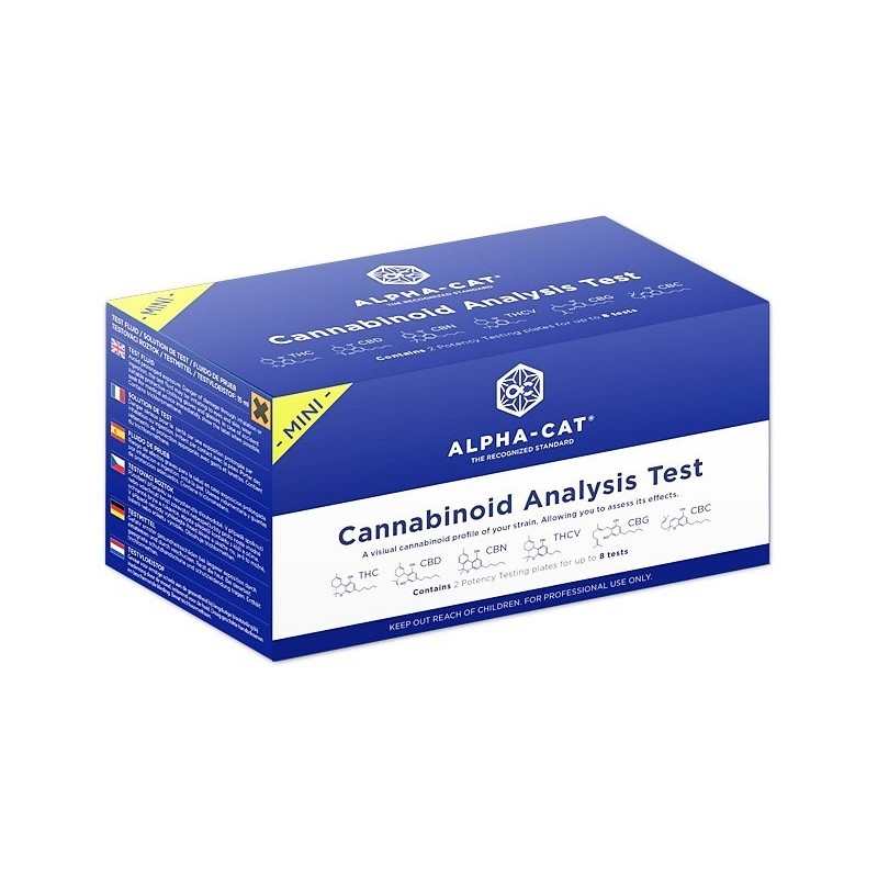 Mini Test Kit De Cannabinoides Alpha-Cat (8 Uds)