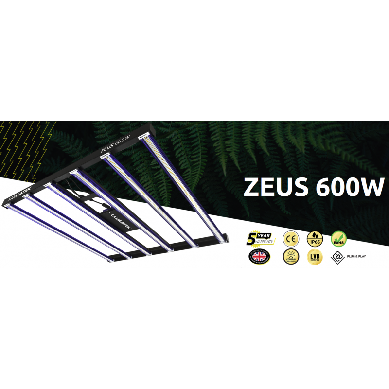 Lumatek ZEUS 600W LED 2.3 + 50 Semillas de Regalo