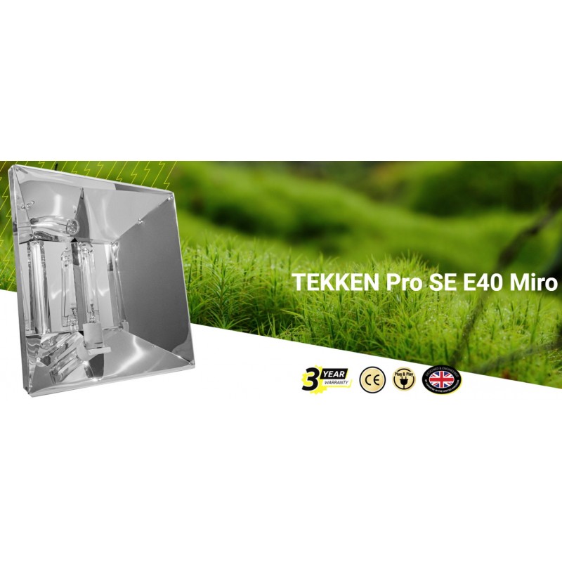 Reflector Lumatek Tekken PRO Miro SE E40