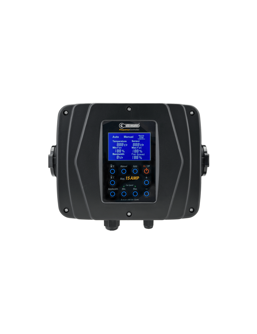 Controlador Cli-Mate de Temperatura, Histeresis y Frecuencia 15 Amp