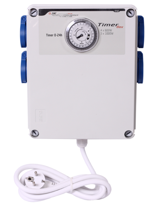 Temporizador GSE Timer Box II 4x600w
