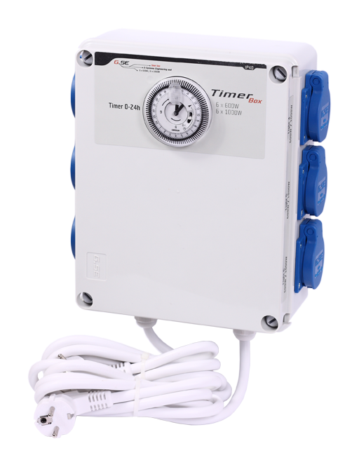 Temporizador GSE Timer Box II 6x600w