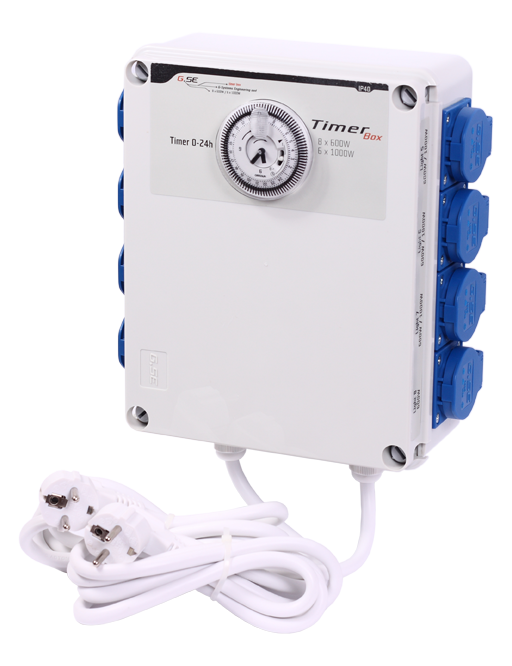 Temporizador GSE Timer Box II 8x600w