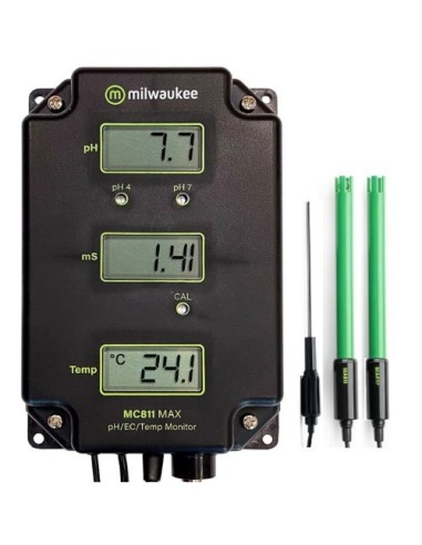 Medidor Milwaukee Combo pH/EC/TDS MC811 MAX