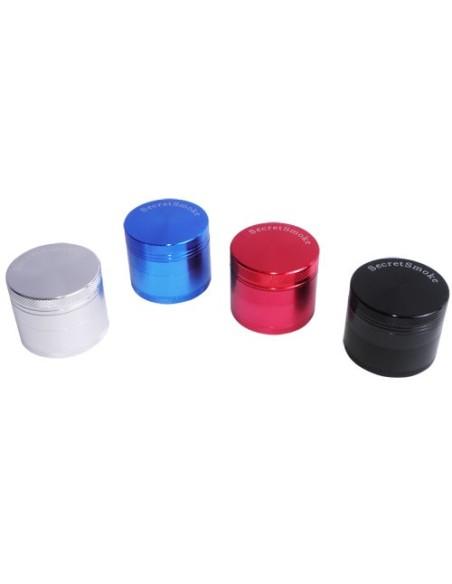 Grinder De Aluminio Secret Smoke 50mm 4 Partes