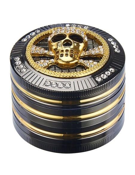 Grinder Champ High Bling Bling Calavera 50mm