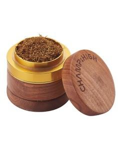 Grinder Champ High Madera Gold 60mm