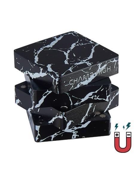 Grinder Champ High Cuadrado Marmol 50mm