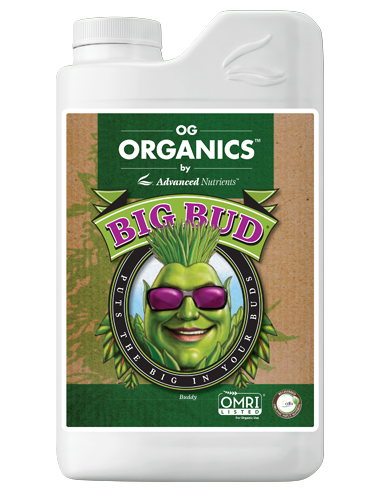 A. Nutrients OG Organics Big Bud 1 Litro