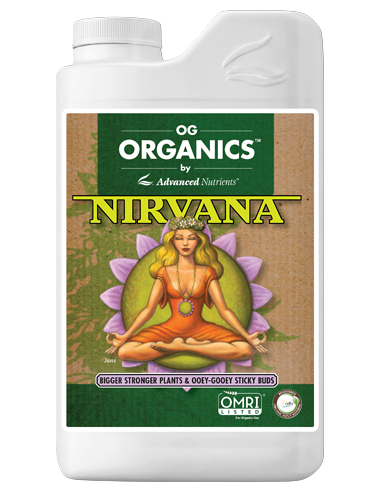 A. Nutrients OG Organics Nirvana 10 Litros