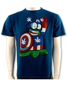 Camiseta Los Cogollitos Capitan Marihuano