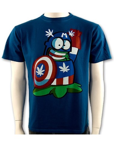 Camiseta Los Cogollitos Capitan Marihuano Talla L