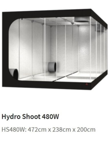 Armario de Cultivo Secret Jardin Hydro Shoot Wide HS480W R2.00 (472x238x200cm)