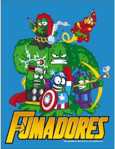 Camiseta Los Cogollitos Los Fumadores