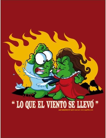 Camiseta Los Cogollitos Lo Que El Viento Se Llevo