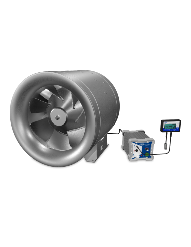 ventilador de tubo diagonal