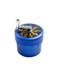 Grinder Molinillo 60mm 4 partes Azul