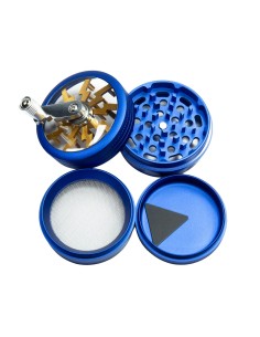 Grinder Molinillo 60mm 4 partes Azul 2