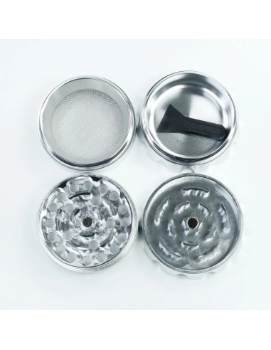 Grinder Monroe 50mm 4 partes Plata