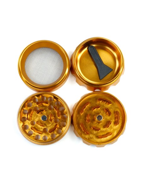 Grinder Monroe 50mm 4 partes Dorado
