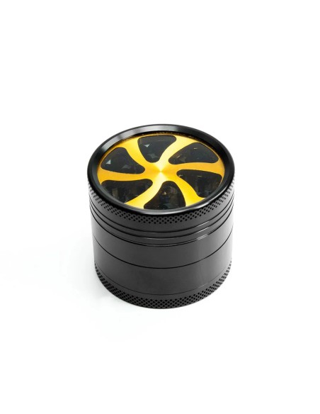 Grinder Wheel 50mm 4 partes Negro