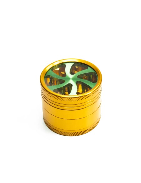 Grinder Wheel 50mm 4 partes Dorado
