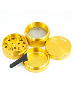 Grinder Secret Smoke 4 partes 40mm Dorado 2