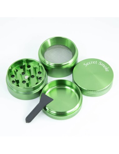 Grinder Secret Smoke 4 partes 40mm Verde
