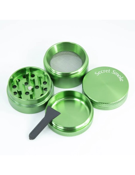 Grinder Secret Smoke 4 partes 40mm Verde