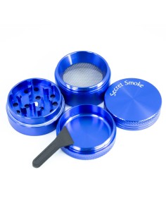 Grinder Secret Smoke 4 partes 40mm Azul 2