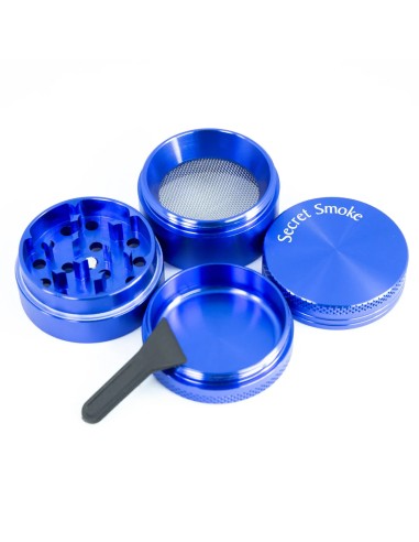 Grinder Secret Smoke 4 partes 40mm Azul