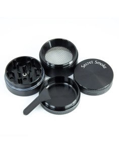 Grinder Secret Smoke 4 partes 40mm Negro 2