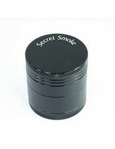 Grinder Secret Smoke 4 partes 40mm Negro