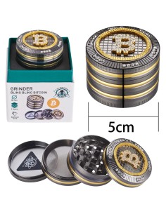 Grinder Champ High Bling Bling Bitcoin 50mm 2