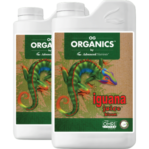 Advanced Nutrients OG Organics Nutrients Base Iguana Juice Bloom 1 Litro Advanced Nutrients OG Organics Nutrients Base Iguana Juice Bloom 1 Litro